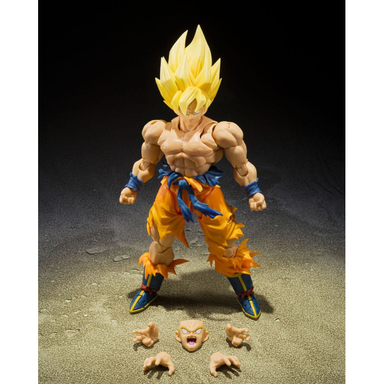 Bandai Tamashii - Dragon Ball Z Super Saiyan Son Goku - Super Saiyan legendario (Mejor selección) - SHF SHFiguarts