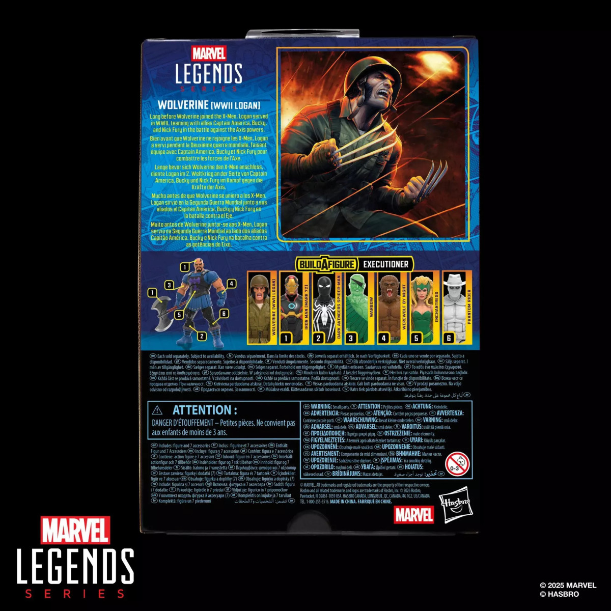 Marvel Legends - Wolverine (WWII Logan) - Verdugo BAF