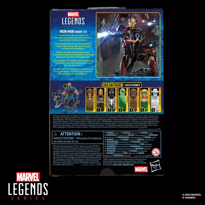 Marvel Legends - Iron Man (Mark 72) - Ejecutor BAF