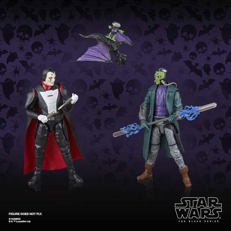 Hasbro Star Wars The Black Series - Inquisidor y Duros Cazarrecompensas Halloween 2-Pack