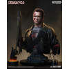 Queen Studios - Busto T-800 dañado en batalla - Terminator 2