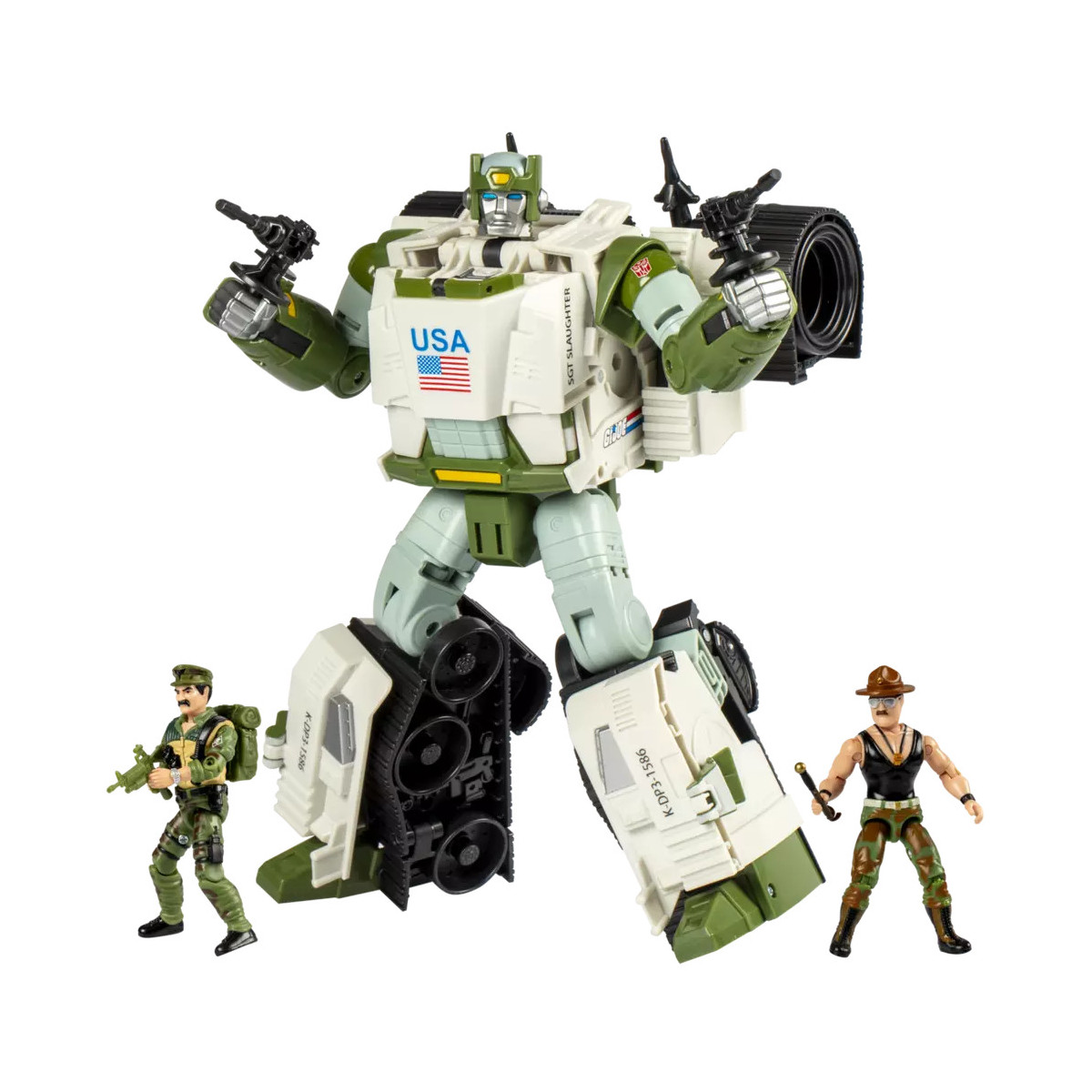Hasbro Transformers Colaboración: G.I. Joe x Transformers - Autobot Kup Triple T