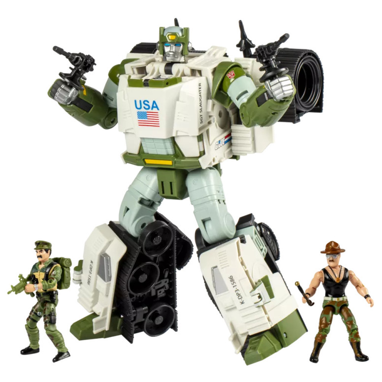 Hasbro Transformers Colaboración: G.I. Joe x Transformers - Autobot Kup Triple T