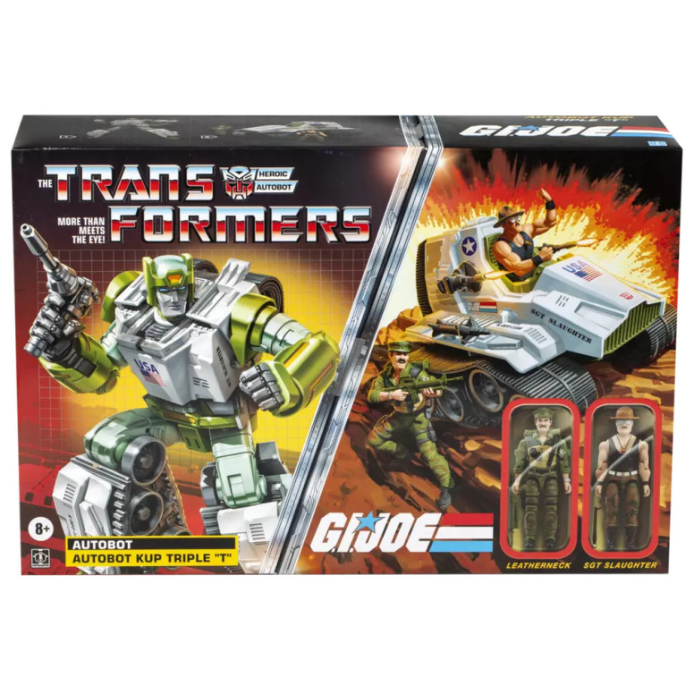 Hasbro Transformers Colaboración: G.I. Joe x Transformers - Autobot Kup Triple T