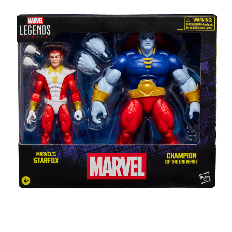 Hasbro Marvel Legends Serie - Starfox y Campeón del Universo