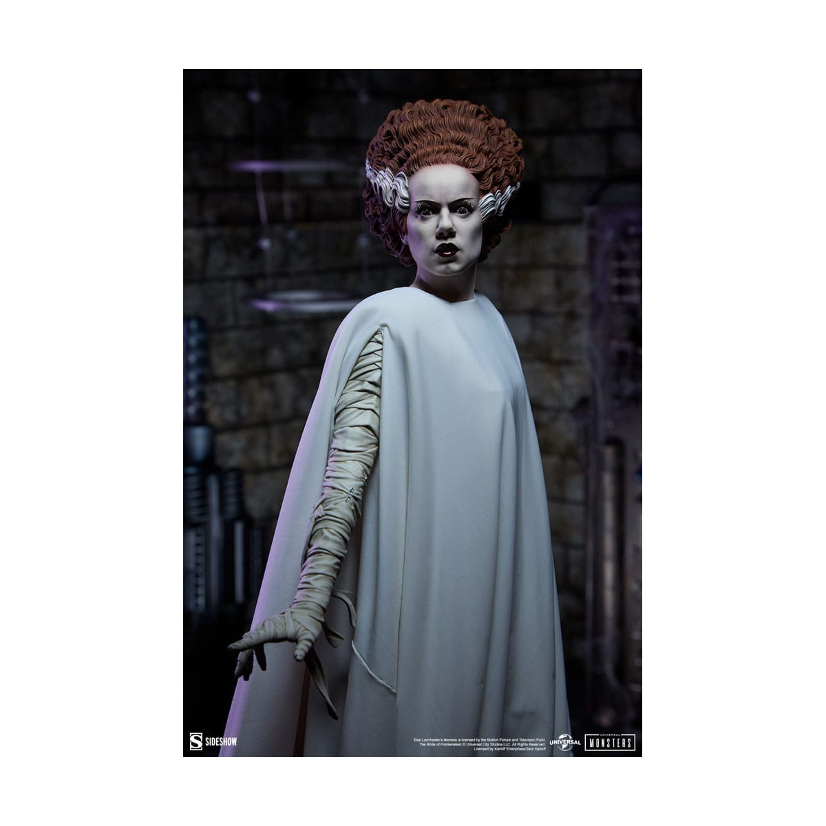 Sideshow Universal Monsters - Premium Format The Bride of Frankenstein 1/4 - La novia de Frankenstein (Traje de tela)