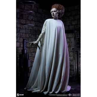 Sideshow Universal Monsters - Premium Format The Bride of Frankenstein 1/4 - La novia de Frankenstein (Traje de tela)