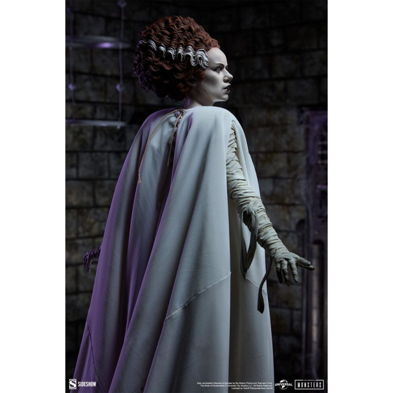 Sideshow Universal Monsters - Premium Format The Bride of Frankenstein 1/4 - La novia de Frankenstein (Traje de tela)