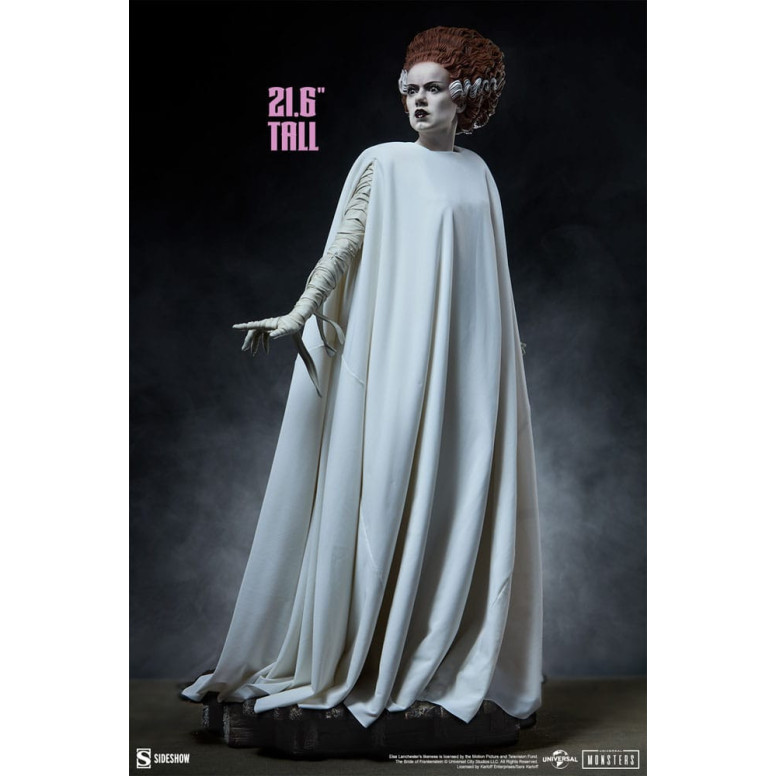 Sideshow Universal Monsters - Premium Format The Bride of Frankenstein 1/4 - La novia de Frankenstein (Traje de tela)
