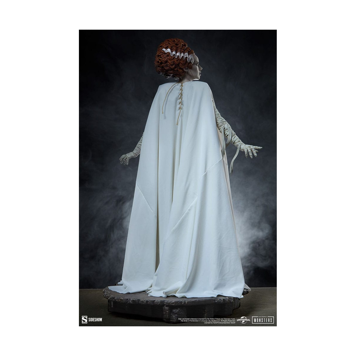 Sideshow Universal Monsters - Premium Format The Bride of Frankenstein 1/4 - La novia de Frankenstein (Traje de tela)