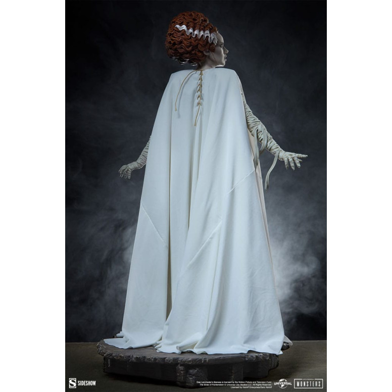 Sideshow Universal Monsters - Premium Format The Bride of Frankenstein 1/4 - La novia de Frankenstein (Traje de tela)