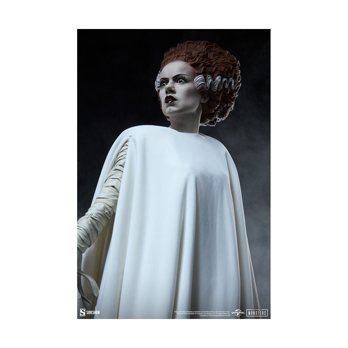 Sideshow Universal Monsters - Premium Format The Bride of Frankenstein 1/4 - La novia de Frankenstein (Traje de tela)
