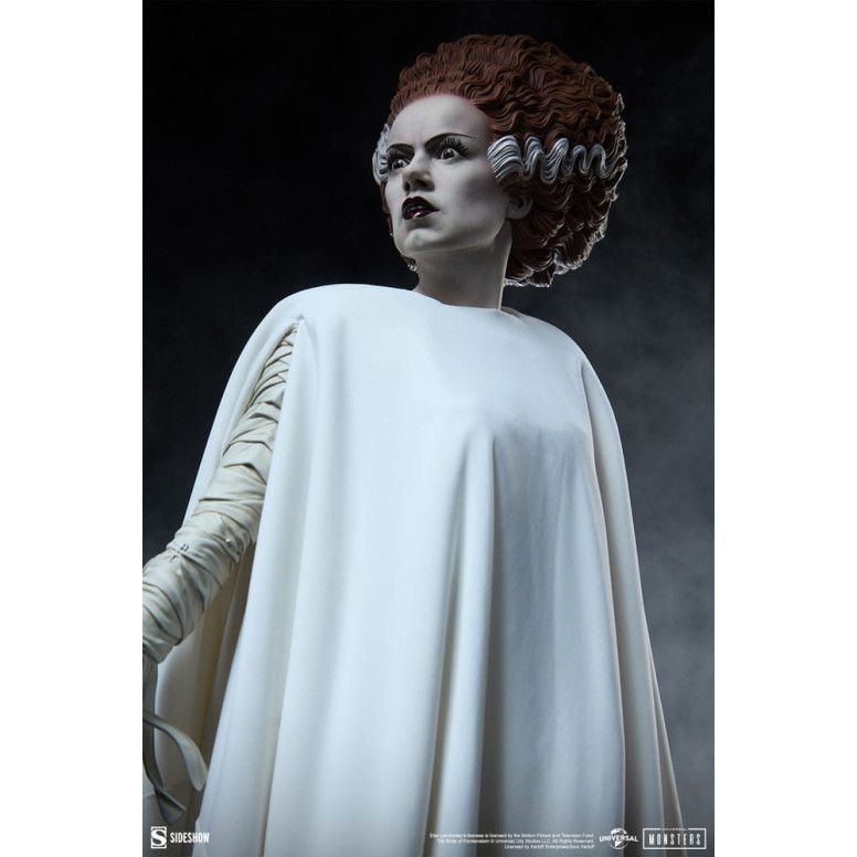 Sideshow Universal Monsters - Premium Format The Bride of Frankenstein 1/4 - La novia de Frankenstein (Traje de tela)