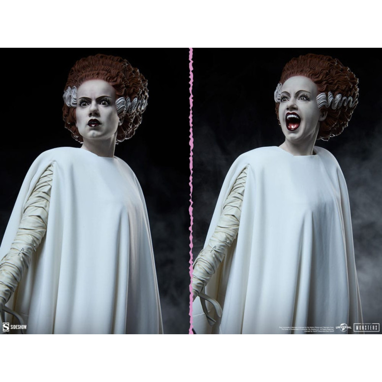 Sideshow Universal Monsters - Premium Format The Bride of Frankenstein 1/4 - La novia de Frankenstein (Traje de tela)