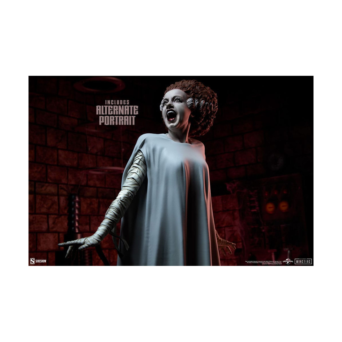 Sideshow Universal Monsters - Premium Format La novia de Frankenstein 1/4 - La novia de Frankenstein