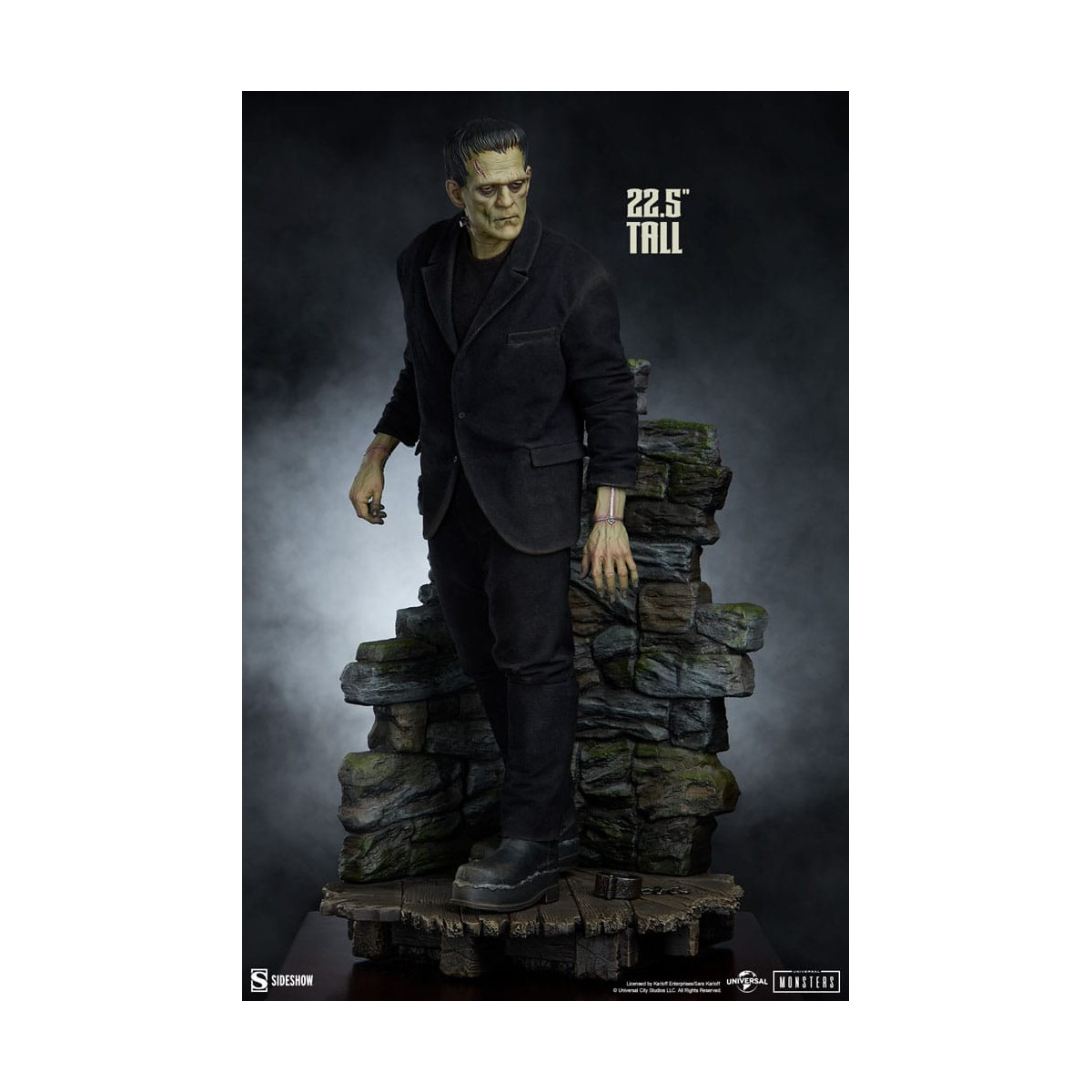Sideshow Universal Monsters - Formato Premium Frankenstein (Traje de tela) 1/4