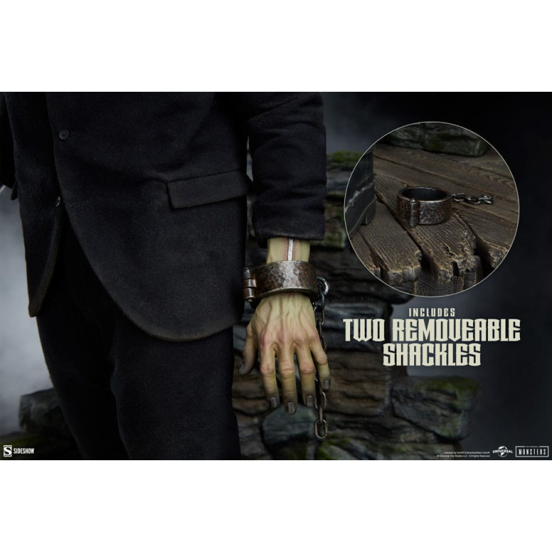 Sideshow Universal Monsters - Formato Premium Frankenstein (Traje de tela) 1/4