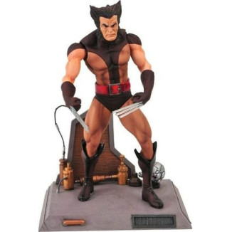 Diamond Select - Marvel Select Wolverine Brown desenmascarado