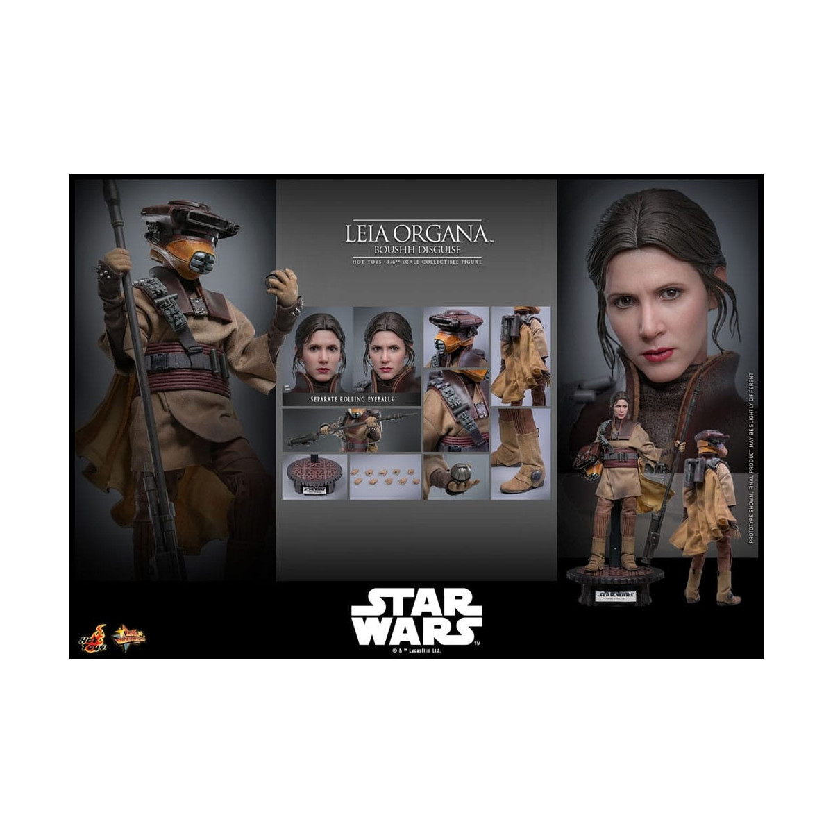 Hot Toys Star Wars El Retorno del Jedi - Movie Masterpiece Figurita 1/6 Han Solo