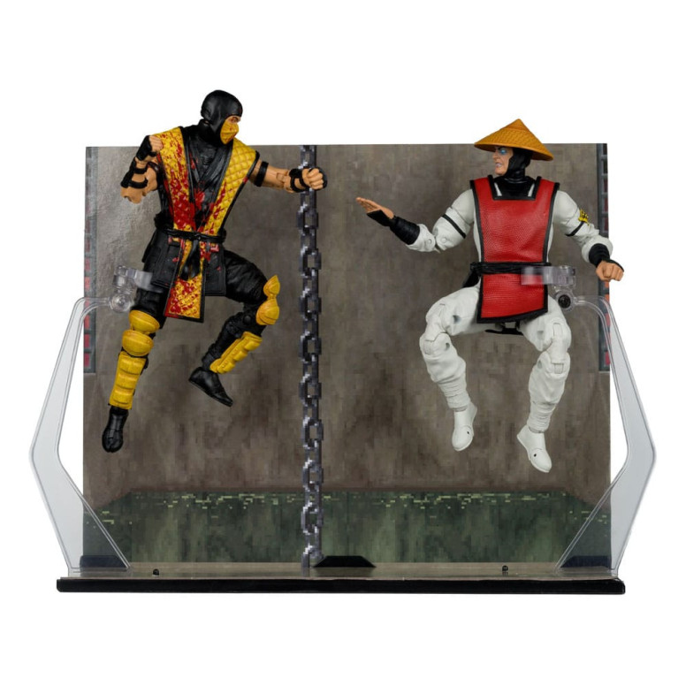 Mc Farlane - Mortal Kombat Klassics - Scorpion vs. Raiden 2-Pack 1/12