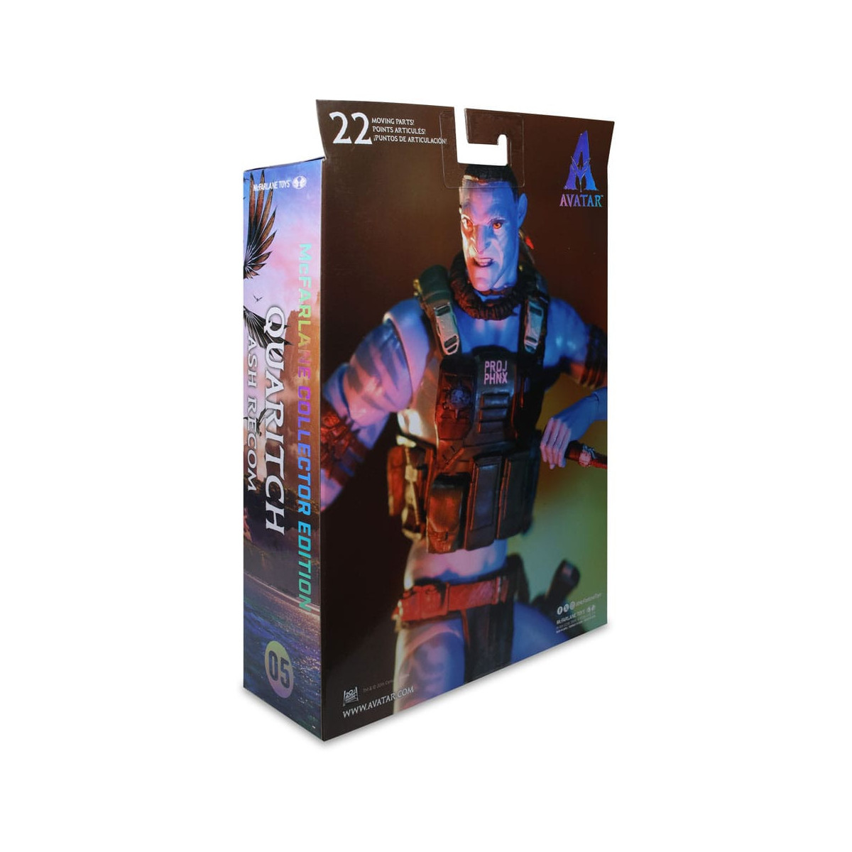 Mc Farlane - Avatar fuego y ceniza - Quaritch (Ash Recom) (Gold Label)