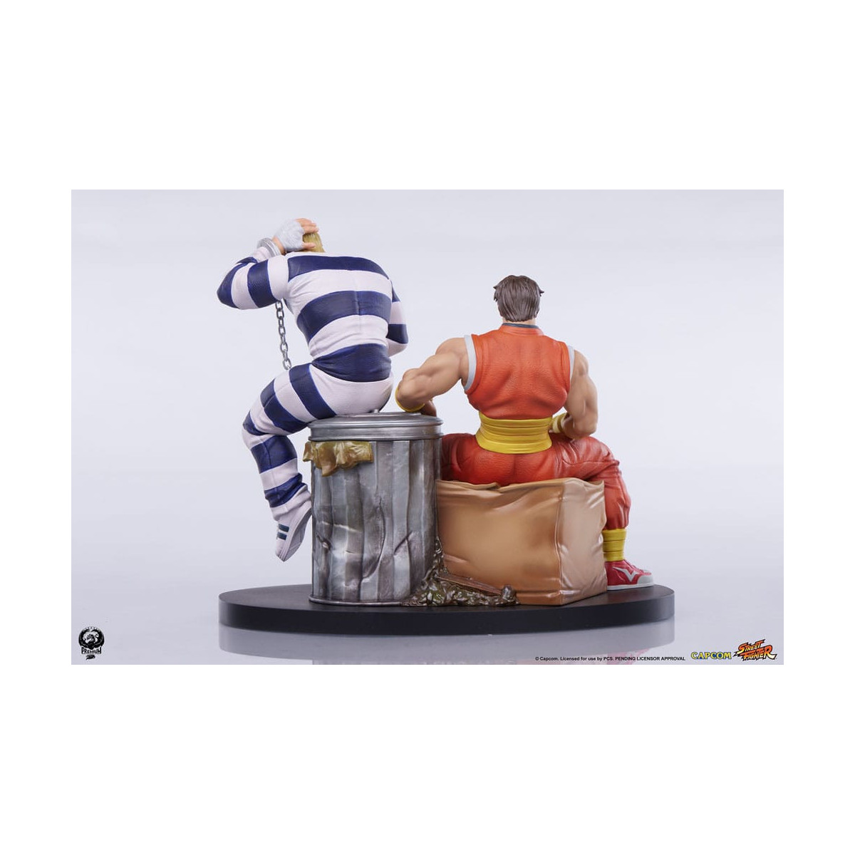 PCS - Street Fighter street Jam - Juego de estatuas a escala 1:10 de Cody y Guy
