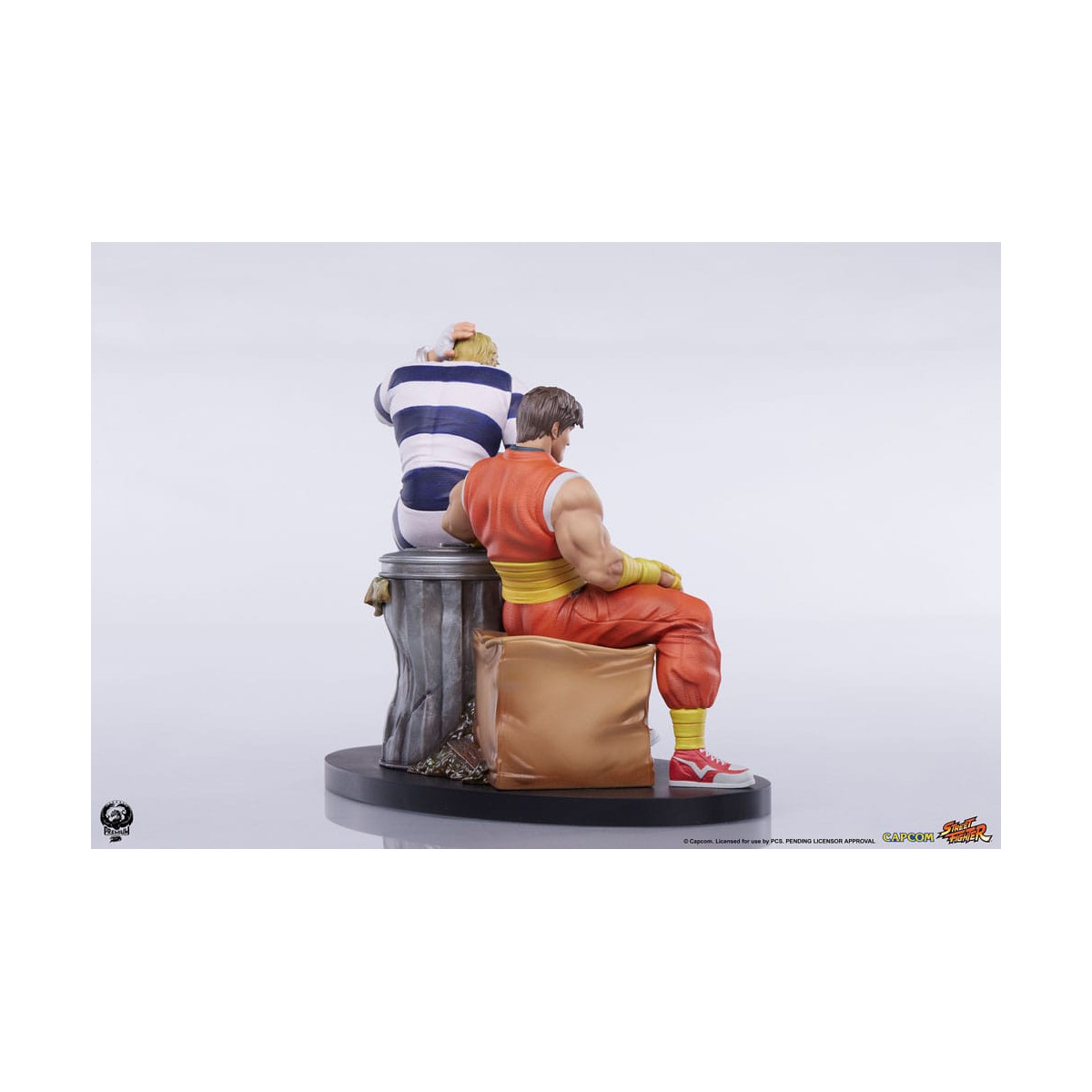 PCS - Street Fighter street Jam - Juego de estatuas a escala 1:10 de Cody y Guy