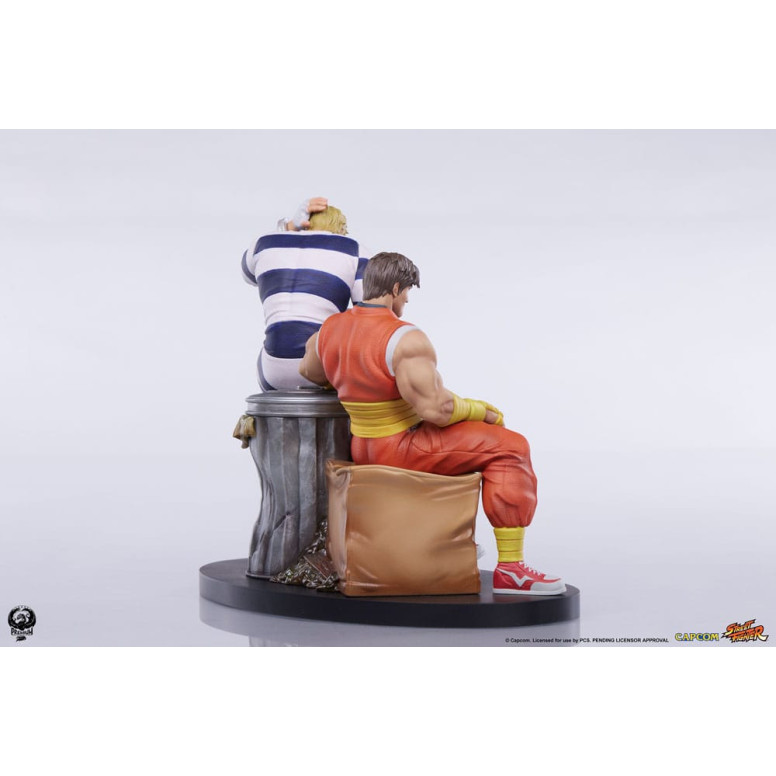 PCS - Street Fighter street Jam - Juego de estatuas a escala 1:10 de Cody y Guy