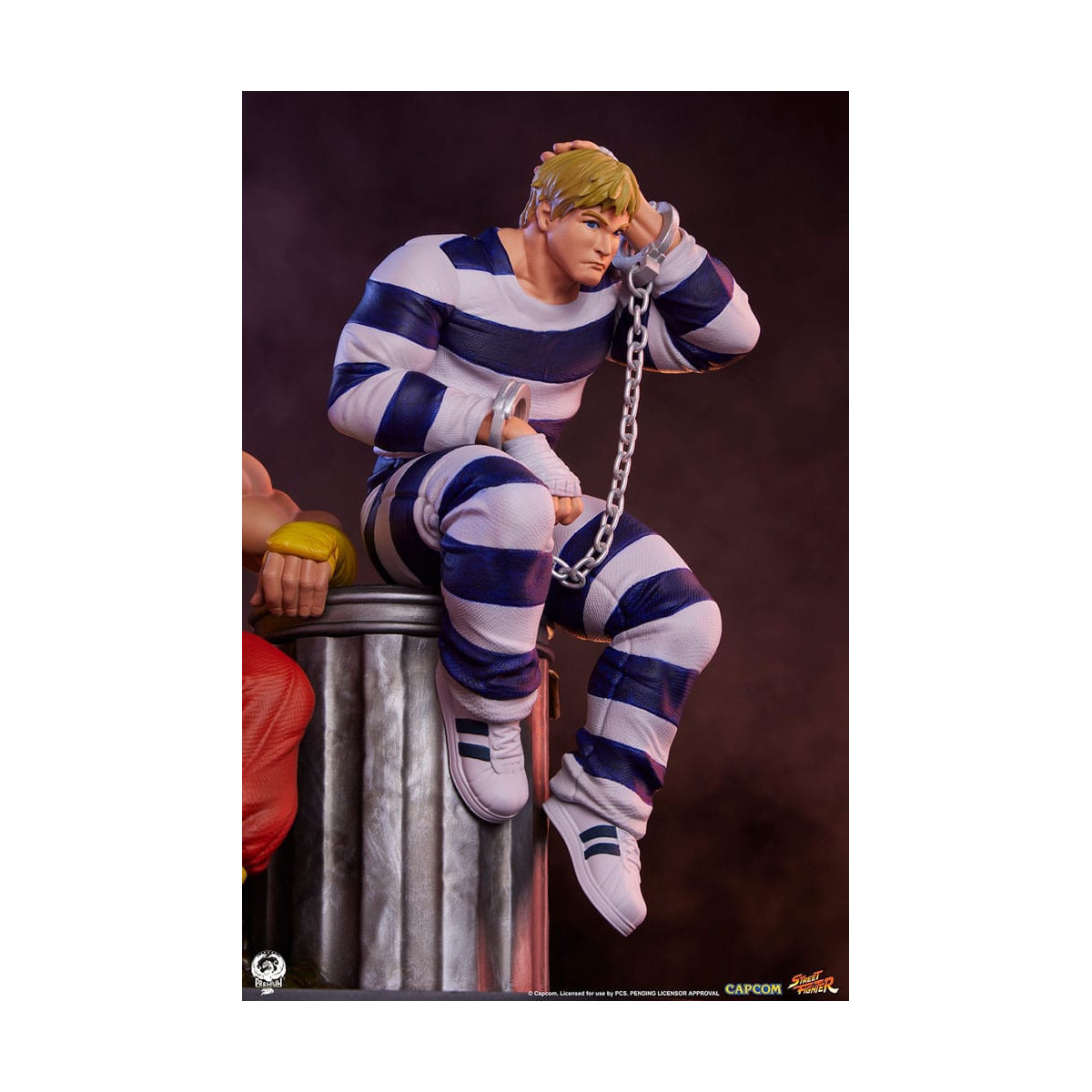 PCS - Street Fighter street Jam - Juego de estatuas a escala 1:10 de Cody y Guy