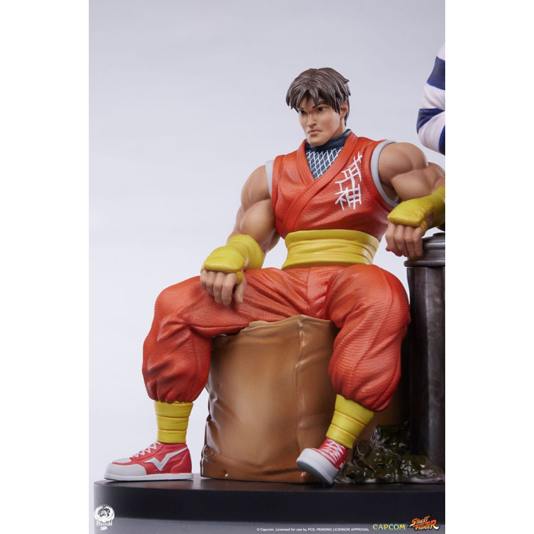 PCS - Street Fighter street Jam - Juego de estatuas a escala 1:10 de Cody y Guy