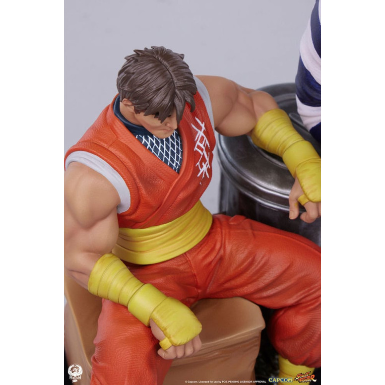 PCS - Street Fighter street Jam - Juego de estatuas a escala 1:10 de Cody y Guy