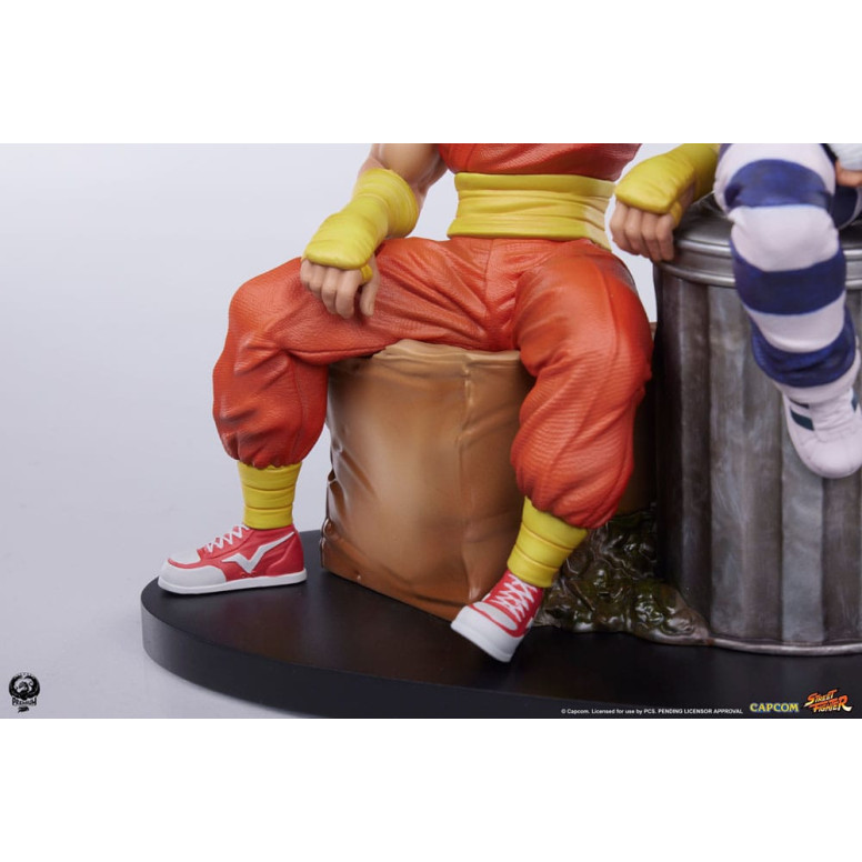 PCS - Street Fighter street Jam - Juego de estatuas a escala 1:10 de Cody y Guy