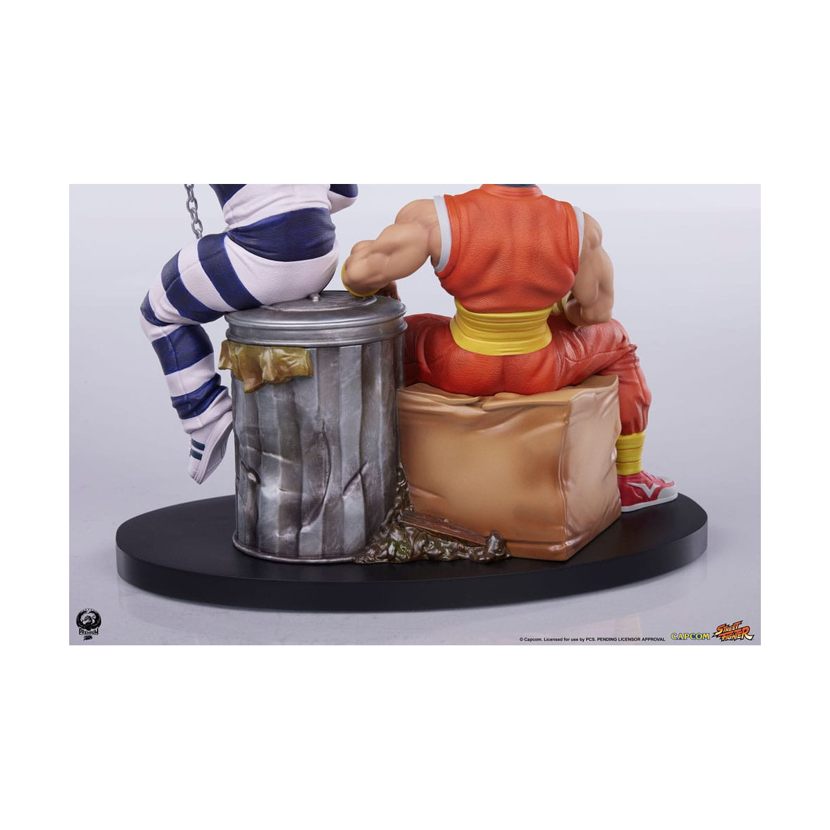 PCS - Street Fighter street Jam - Juego de estatuas a escala 1:10 de Cody y Guy