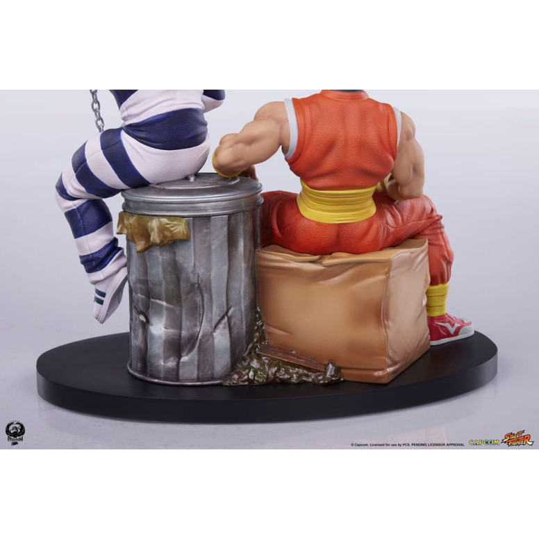 PCS - Street Fighter street Jam - Juego de estatuas a escala 1:10 de Cody y Guy