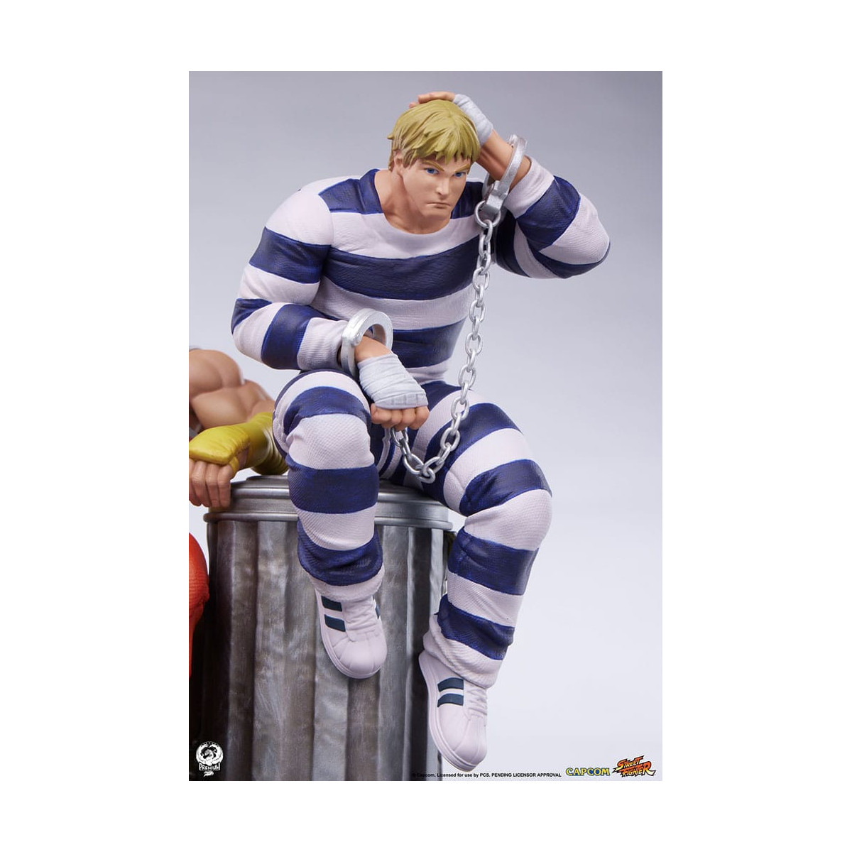 PCS - Street Fighter street Jam - Juego de estatuas a escala 1:10 de Cody y Guy
