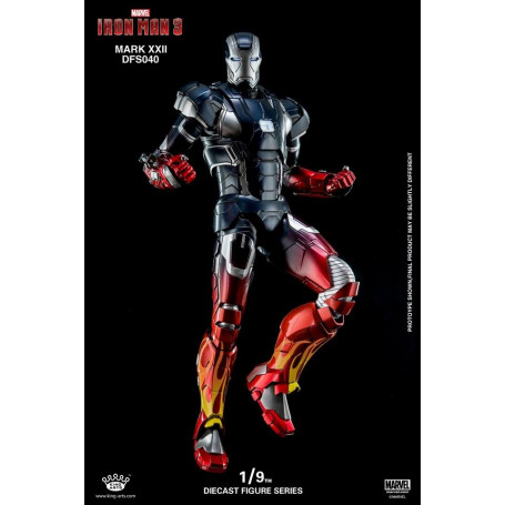 King Arts Iron Man Mark VII 1/9 figurine articulée