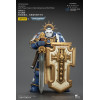 JoyToy - Nivel Secreto - Ultramarines Levantus con Power Sword, Stormshield y Bolt Pistol 1/18 - Warhammer 40000