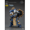 JoyToy - Nivel Secreto - Ultramarines Levantus con Power Sword, Stormshield y Bolt Pistol 1/18 - Warhammer 40000