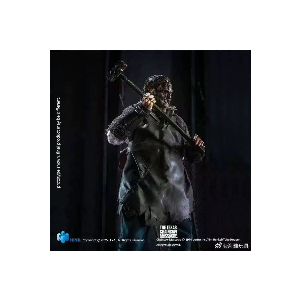 HIYA TOYS - Exquisite Super Series 1/12 - La matanza de Texas 2003 - LeatherFace Thomas Hewitt