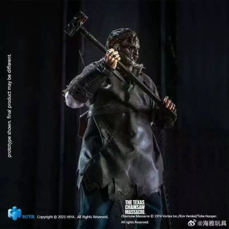 HIYA TOYS - Exquisite Super Series 1/12 - La matanza de Texas 2003 - LeatherFace Thomas Hewitt