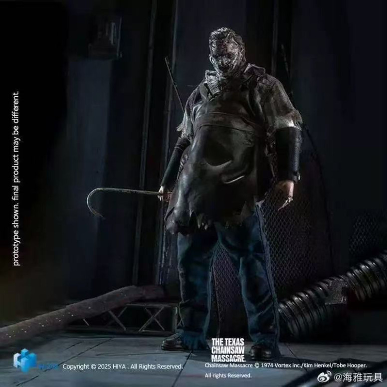HIYA TOYS - Exquisite Super Series 1/12 - La matanza de Texas 2003 - LeatherFace Thomas Hewitt