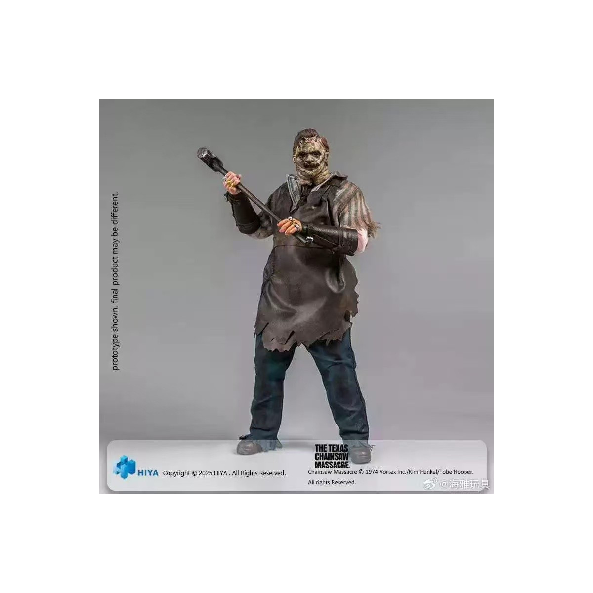 HIYA TOYS - Exquisite Super Series 1/12 - La matanza de Texas 2003 - LeatherFace Thomas Hewitt