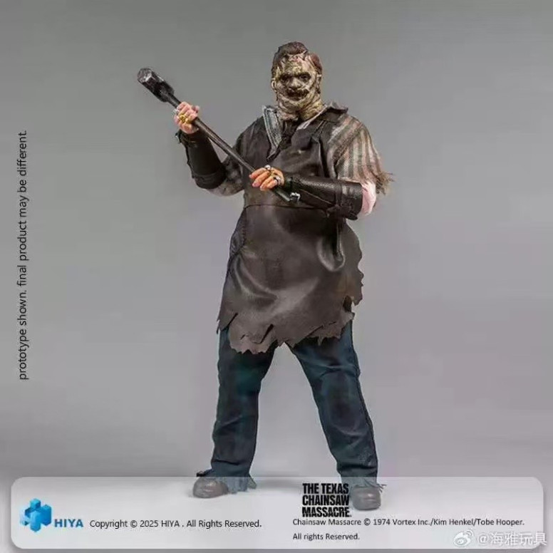 HIYA TOYS - Exquisite Super Series 1/12 - La matanza de Texas 2003 - LeatherFace Thomas Hewitt