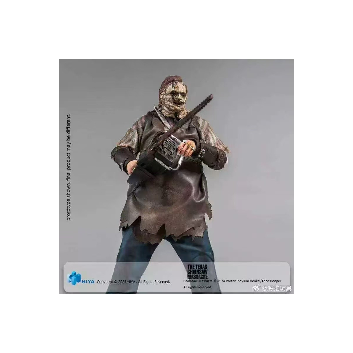 HIYA TOYS - Exquisite Super Series 1/12 - La matanza de Texas 2003 - LeatherFace Thomas Hewitt