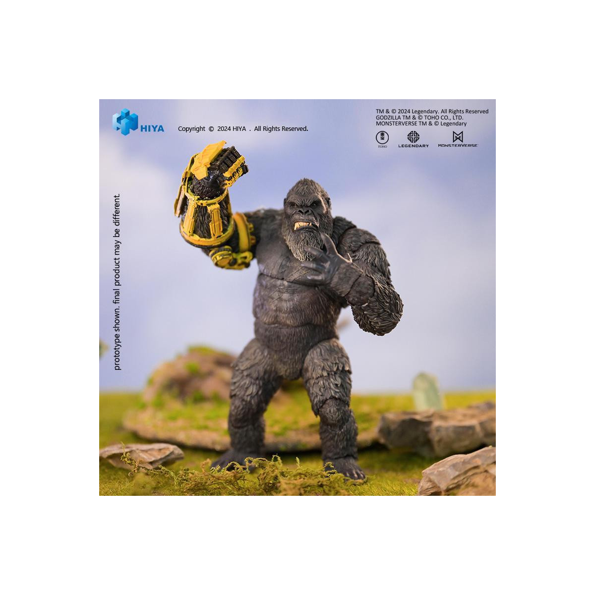 HIYA TOYS - Serie Básica Exquisita - Kong B.E.A.S.T. Guante Ver. - Godzilla x Kong: El Nuevo Imperio (2024)