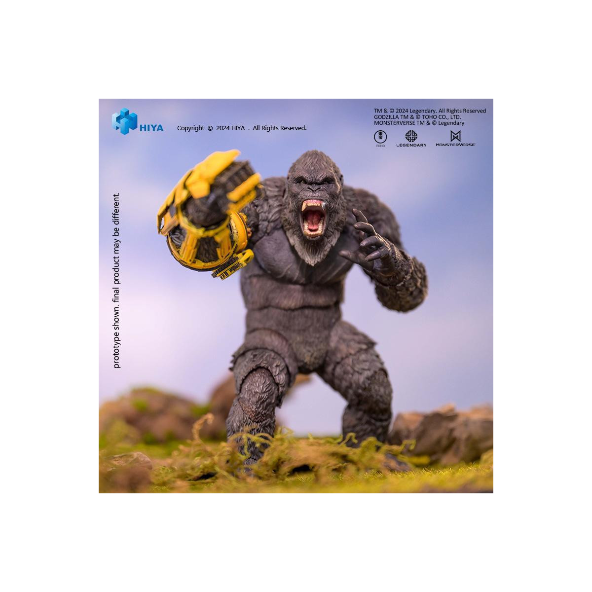 HIYA TOYS - Serie Básica Exquisita - Kong B.E.A.S.T. Guante Ver. - Godzilla x Kong: El Nuevo Imperio (2024)