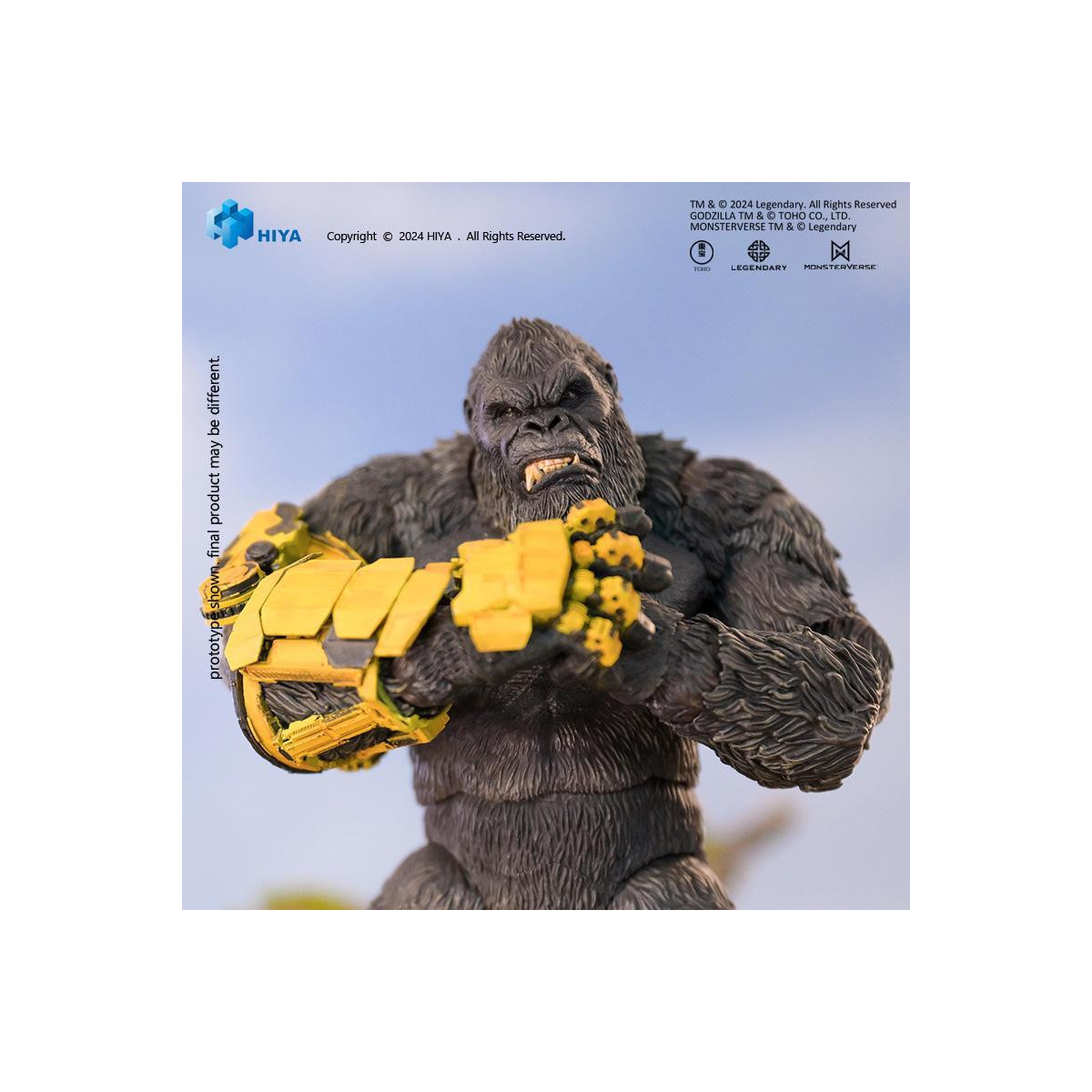 HIYA TOYS - Serie Básica Exquisita - Kong B.E.A.S.T. Guante Ver. - Godzilla x Kong: El Nuevo Imperio (2024)