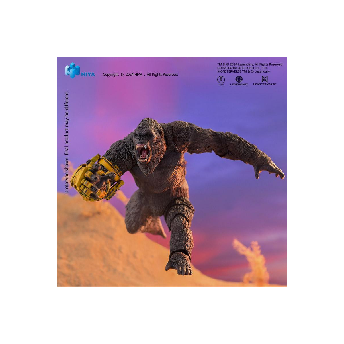 HIYA TOYS - Serie Básica Exquisita - Kong B.E.A.S.T. Guante Ver. - Godzilla x Kong: El Nuevo Imperio (2024)