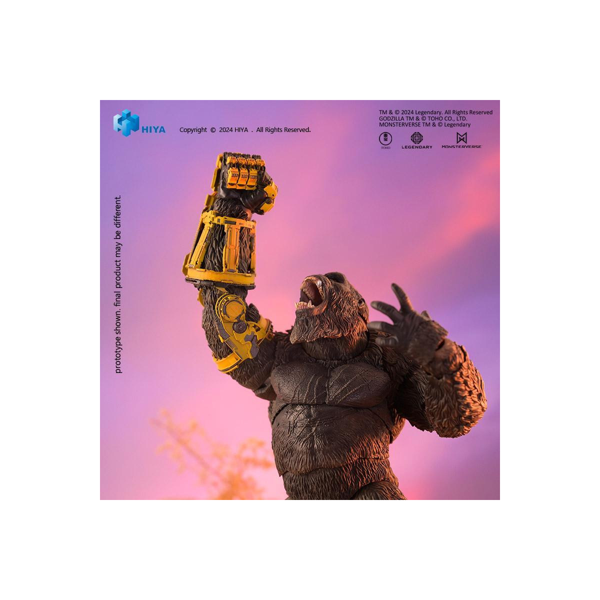 HIYA TOYS - Serie Básica Exquisita - Kong B.E.A.S.T. Guante Ver. - Godzilla x Kong: El Nuevo Imperio (2024)