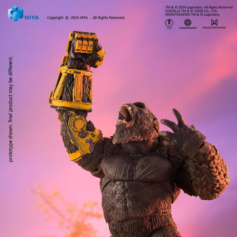 HIYA TOYS - Serie Básica Exquisita - Kong B.E.A.S.T. Guante Ver. - Godzilla x Kong: El Nuevo Imperio (2024)